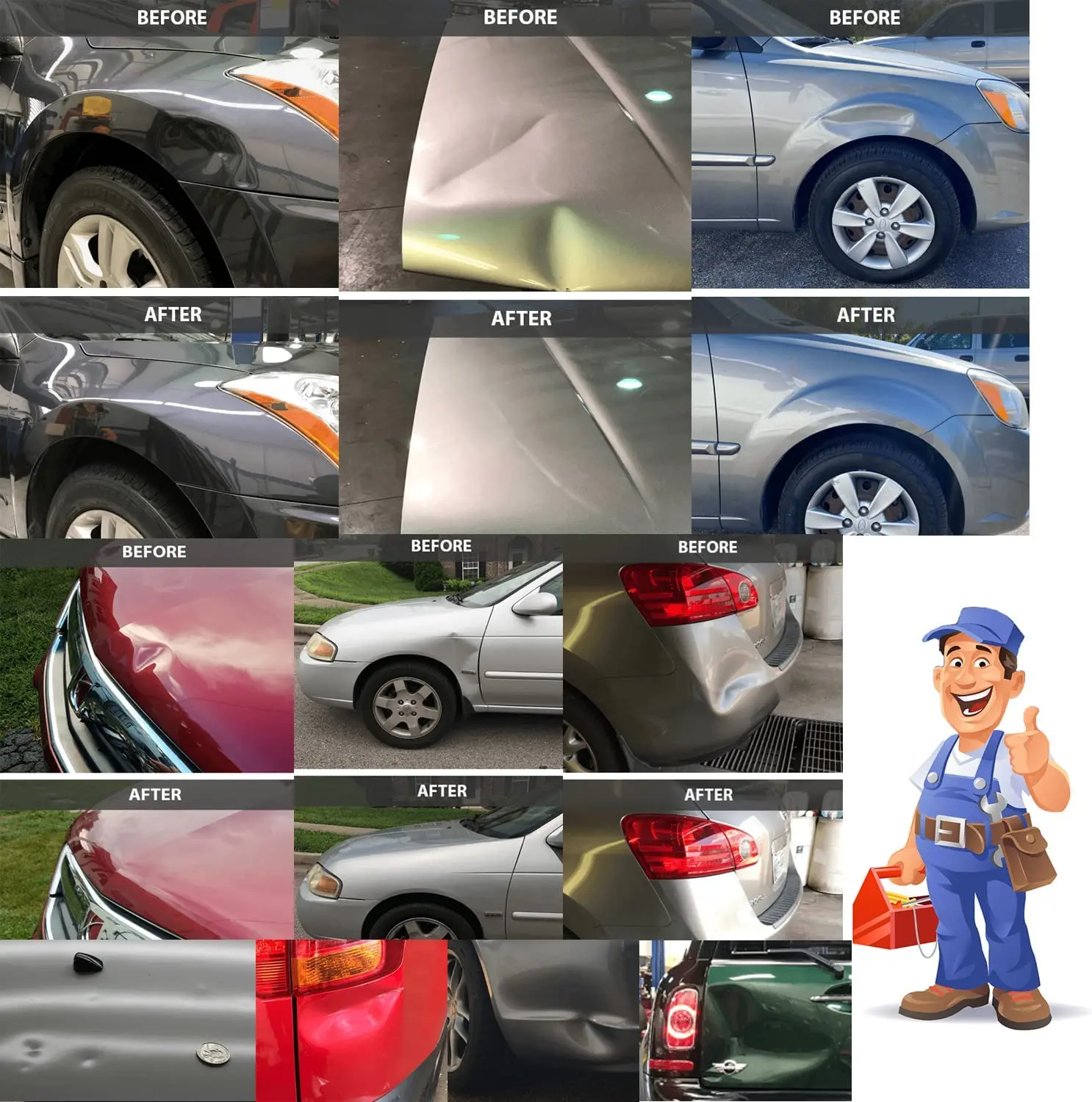 Auto deukreparatietrekker, aut - Dent Repair Puller recensie en prijs