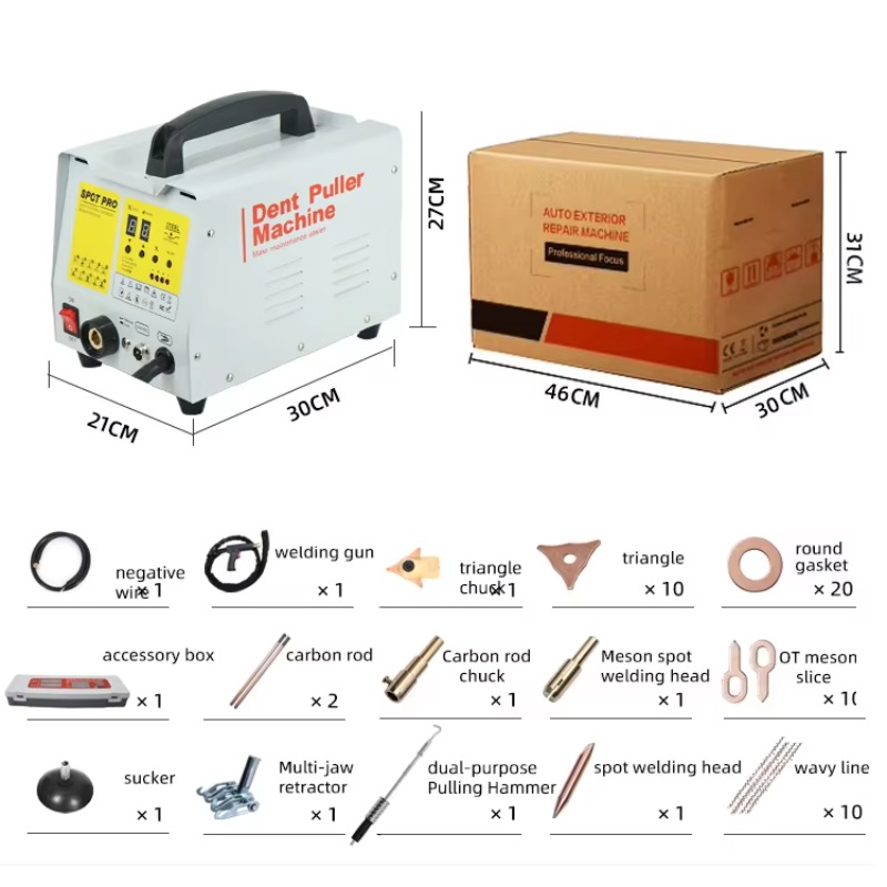 Autodeukherstelmachine, puntla - Dent Repair Puller recensie en prijs